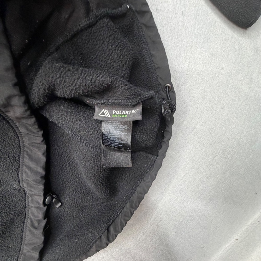 The North Face Denali Fleece Jacket Black Womens Medium ANLP FT12 Polartec Zip - Picture 7 of 8
